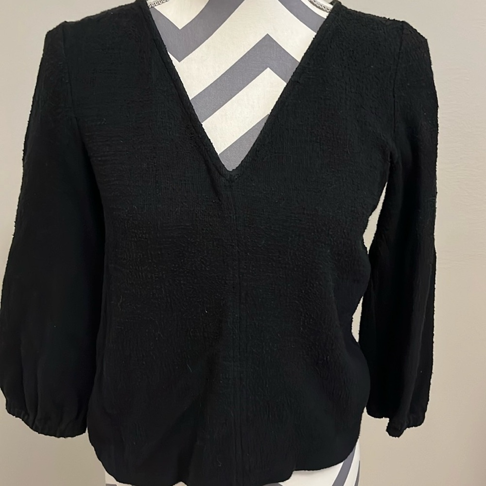 Madewell Black Top- Size XS